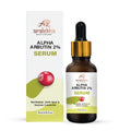 Aralekha Alpha Arbutin 2% Face Serum for Dark Spots, Uneven Skin Tone & Texture Care | Lightweight Brightening Facial Serum for Men & Women 30ml